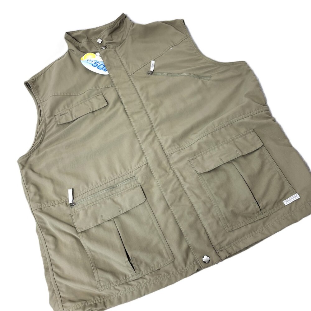 Columbia Titanium Omni Dry Omni-vent Utility Vest Men XXL NWT